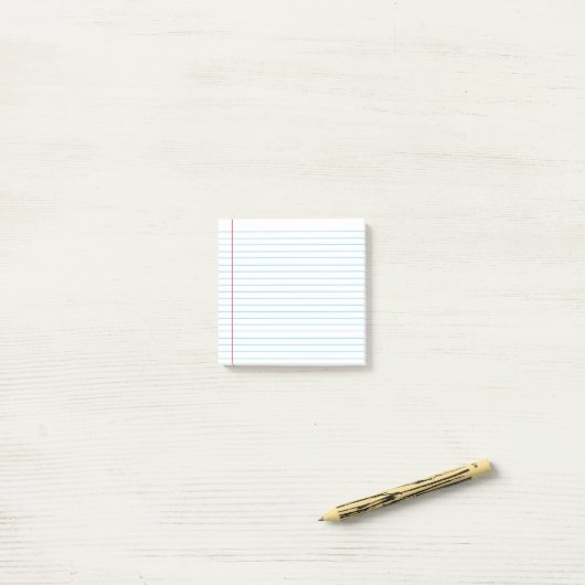 Loose Leaf Paper Sticky Notes ポストイット (デスク上)