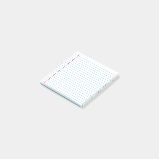 Loose Leaf Paper Sticky Notes ポストイット (アングル)