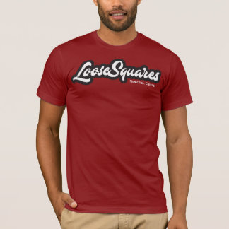 looseSquaresの白いロゴのティー Tシャツ