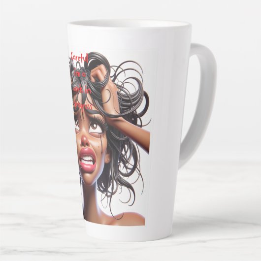 Loosing it! カフェラテマグ (右アングル)