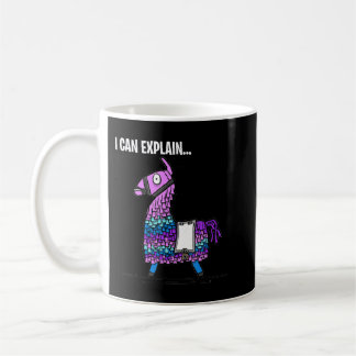 Loot Llama I Can Explain Gaming コーヒーマグカップ