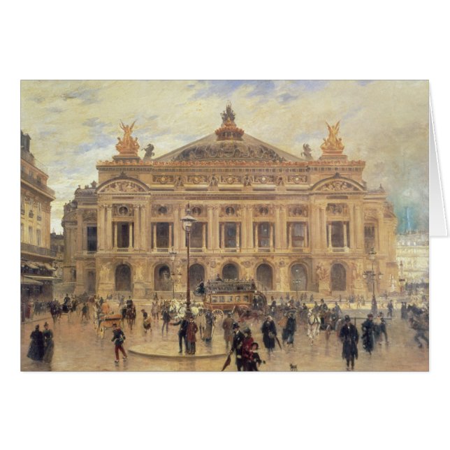 L'Opera、パリ (正面横)