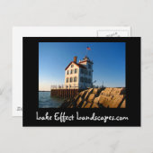 Lorainlight、Lake Effect Landscapes.com ポストカード (正面/裏面)