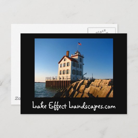 Lorainlight、Lake Effect Landscapes.com ポストカード (正面/裏面)