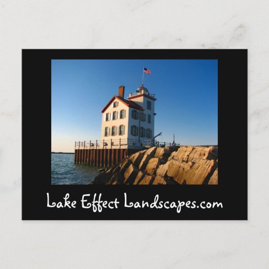 Lorainlight、Lake Effect Landscapes.com ポストカード (正面)