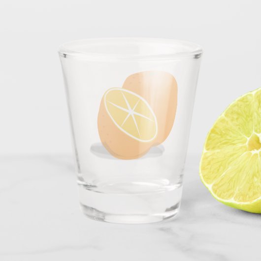 L'orange ショットグラス (裏面)