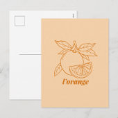 L'orange シーズンポストカード (正面/裏面)