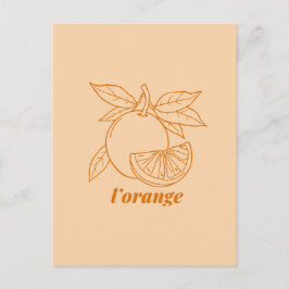 L'orange シーズンポストカード