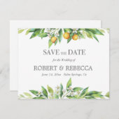 L'orangerieの保存日付カード セーブザデート (正面/裏面)