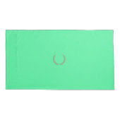 Lorbeerkranz Laurel wreath Ährenkranz neon-green 枕カバー (裏面)