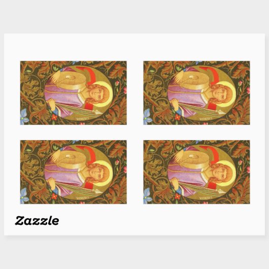 LorchのSt. Florian (PM 03) 長方形シール (シート)