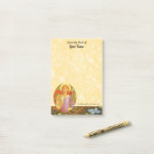 LorchのSt. Florian (PM 03) 4"x6" ポストイット (デスク上)