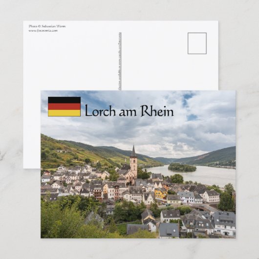 Lorch am Rhein ポストカード (正面/裏面)