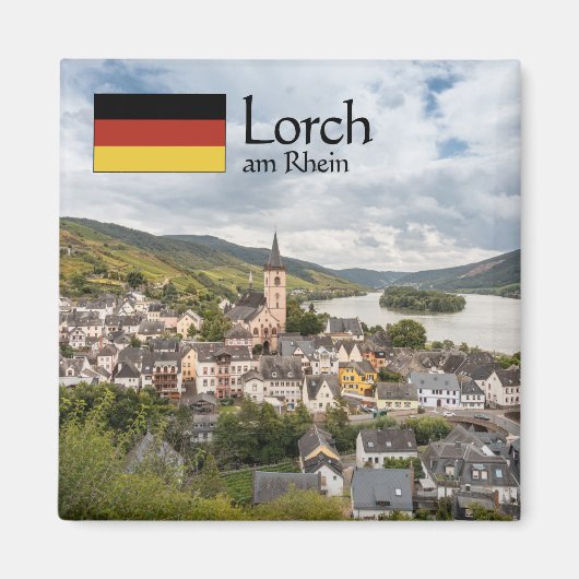 Lorch Germany Souvenir マグネット (正面)