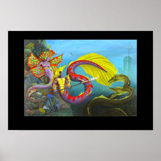 Lord and Lady of Atlantis ポスター (正面)