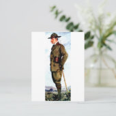 Lord Baden-Powell – スカウティング創始者 ポストカード (スタンド正面)