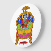 Lord Badrinath Clock ラージ壁時計 (傾斜)