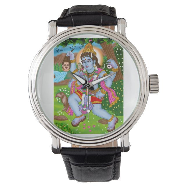 Lord Bairava Clock 腕時計 (正面)