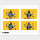 Lord Bhairava Sticker 長方形シール (シート)