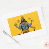 Lord Bhairava Sticker 長方形シール (封筒)