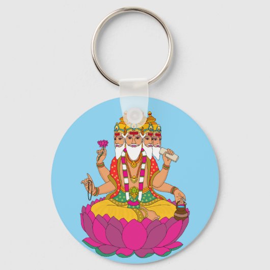 Lord Brahma Keychain キーホルダー (正面)