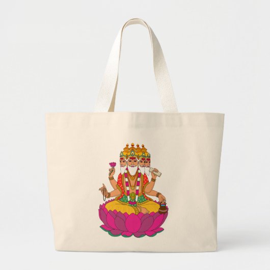 Lord Brahma Tote Bag ラージトートバッグ (正面)