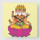 Lord Brahma Wall Clock スクエア壁時計 (正面)