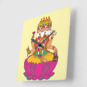 Lord Brahma Wall Clock スクエア壁時計 (傾斜)