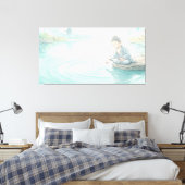 Lord Buddha キャンバスプリント (インサイチュ (寝室))