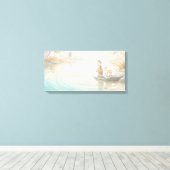 Lord Buddha キャンバスプリント (インサイチュ (ウッドフロア))