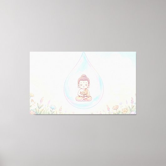 Lord Buddha キャンバスプリント (正面)