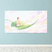 Lord Buddha キャンバスプリント (インサイチュ (ウッドフロア))