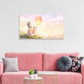 Lord Buddha キャンバスプリント (インサイチュ (リビング))