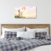 Lord Buddha キャンバスプリント (インサイチュ (寝室))