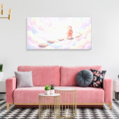 Lord Buddha キャンバスプリント (インサイチュ (リビング))