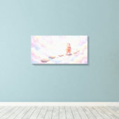 Lord Buddha キャンバスプリント (インサイチュ (ウッドフロア))