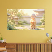 Lord Buddha キャンバスプリント (インサイチュ (リビング))