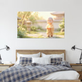 Lord Buddha キャンバスプリント (インサイチュ (寝室))