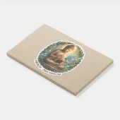 Lord Buddha with Butterfly Zen Sticker - Peaceful  ポストイット (アングル)