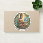 Lord Buddha with Butterfly Zen Sticker - Peaceful  ポストイット (オフィス)
