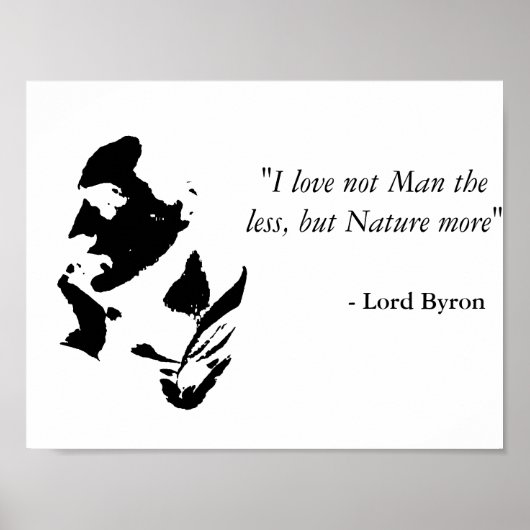 Lord Byron Poster ポスター (正面)