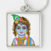 Lord Child Krishna Keychain キーホルダー (正面)