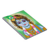Lord Child Krishna Notebook ノートブック (右側)