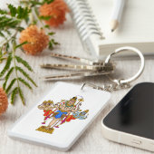 Lord Ekpada Shiva Keychain キーホルダー (正面右)