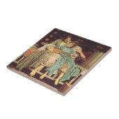 Lord Frederic Leightonによる音楽レッスン タイル (側面)