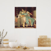 Lord Frederic Leightonによる音楽レッスン ポスター (キッチン)