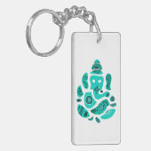 Lord Ganesh Elephant India Keychain キーホルダー (正面左)