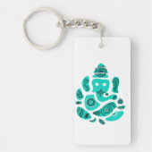 Lord Ganesh Elephant India Keychain キーホルダー (正面)