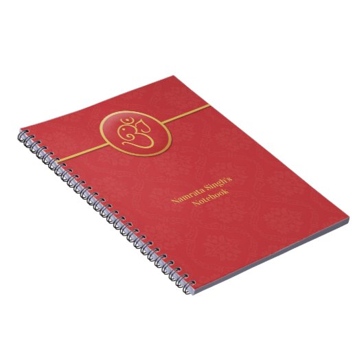 Lord Ganesh Hinduism Notebook ノートブック (右側)