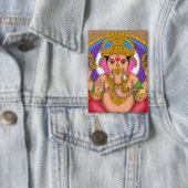 Lord Ganesha Button 缶バッジ (インサイチュ)